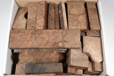 Assortment Box Goldsmith - Walnut Burl - Goldbox2255 Assortment Box Goldsmith - Walnut Burl - Goldbox2255