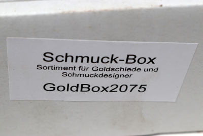 Sortimentbox Goldschmiede - Red Resin Maser  - Goldbox2075