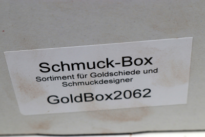 Sortimentbox Goldschmiede - Rüster Maser  - Goldbox2062