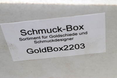 Assortment Box Goldsmith - Stabilized Wood - Goldbox2203