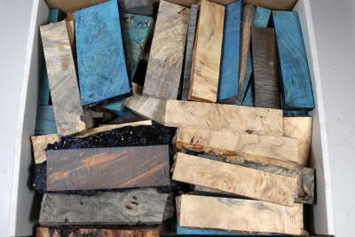 Assortment Box Goldsmith - Stabilized Wood - Goldbox2203 Assortment Box Goldsmith - Stabilized Wood - Goldbox2203