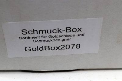 Sortimentbox Goldschmiede - Ziricote - Goldbox2078