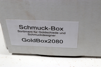 Sortimentbox Goldschmiede - Ziricote - Goldbox2080