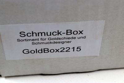 Sortimentbox Goldschmiede - Ziricote - Goldbox2215
