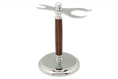 Stand for Razor and Shaving Brush - Chrome