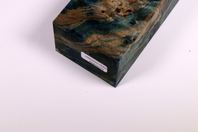 Vapemod/Boxmod Poplar Burl blue stabilized - Stabi2075