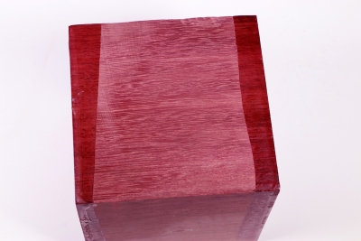 Cube Purple Heart-Amaranth 100x100x100mm