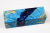 Messergriffblock HybridWood Eschenahorn Maser blau stabilisiert - HybrWo4100