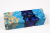 Messergriffblock HybridWood Eschenahorn Maser blau stabilisiert - HybrWo4127