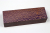 Messergriffblock Platane violett stabilisiert - Stabi3566