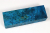 Messergriffblock eschenblättriger Ahorn Maser blau stabilisiert - Stabi3685