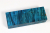 Messergriffblock eschenblättriger Ahorn Maser blau stabilisiert - Stabi3692