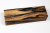 Messergriffblock schwarz-weiss Ebenholz - Sweben0782