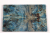 Knife Scales Poplar Burl blue stabilized - Stabi2634