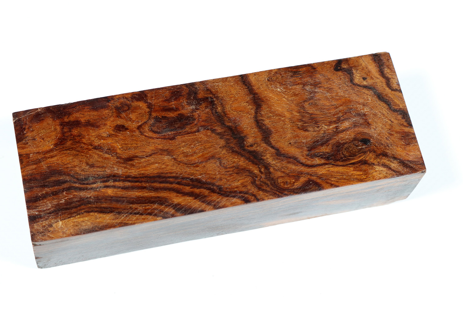 Knife Block Desert Ironwood Burl WueM1874 Feines Holz