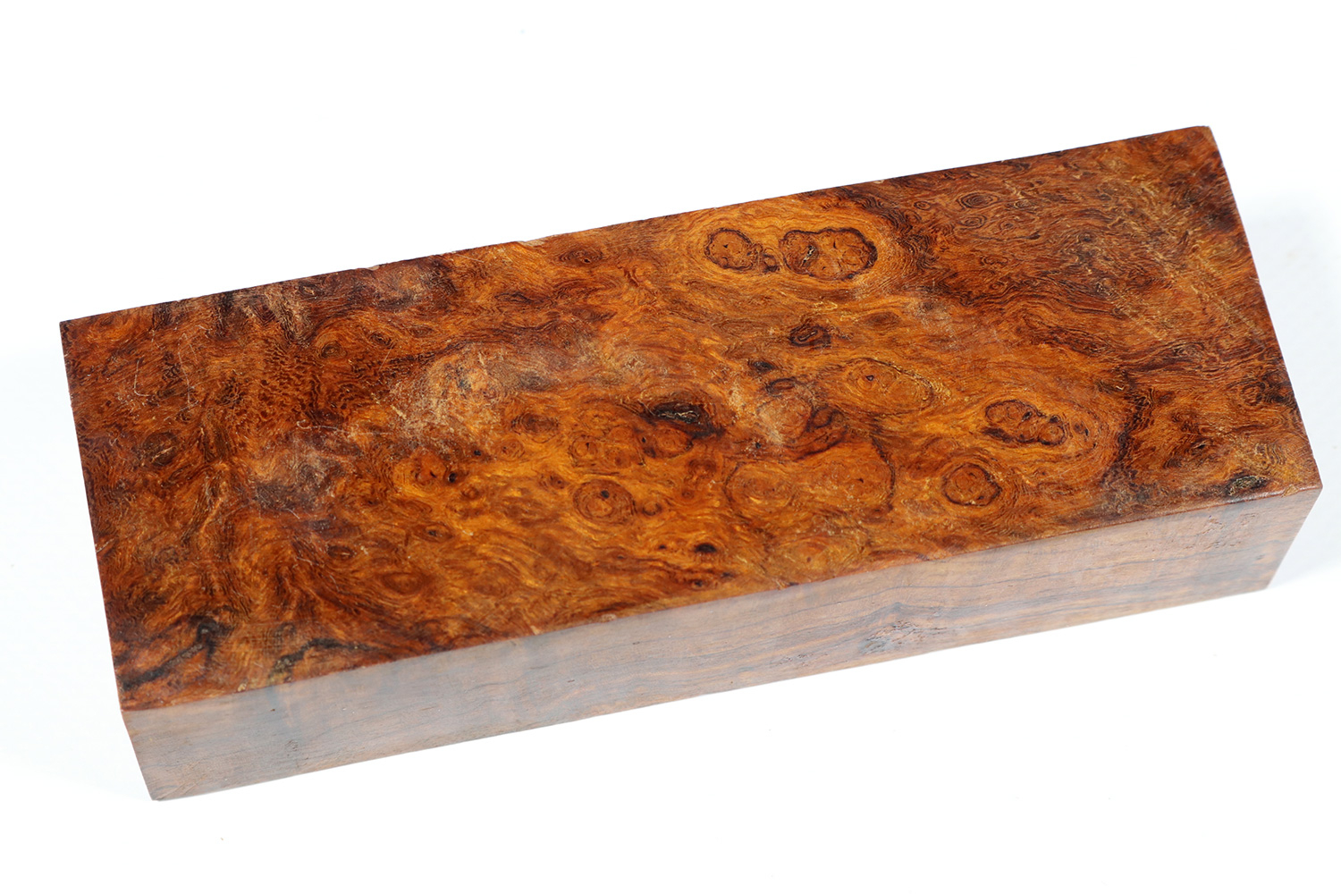 Knife Block Desert Ironwood Burl WueM1899 Feines Holz