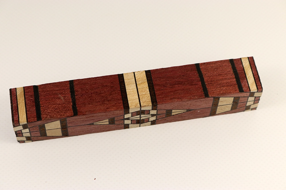 Pen Blank Puzzlewood Indian 4 large - Feines Holz