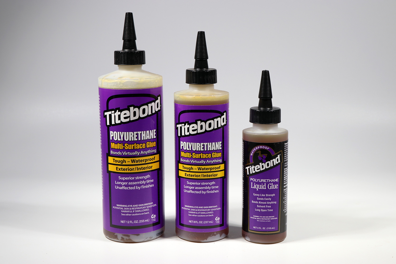 Titebond Polyurethane (PU) Adhesive various Sizes Feines Holz