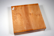 Block Yew Burl 220x220x50mm - Ei...