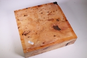 Block Yew Burl 250x250x68mm - Ei...