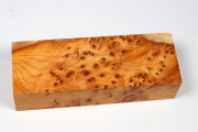 Knife Block Yew Burl - Eib1803