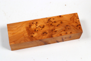 Knife Block Yew Burl - Eib1838