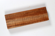 Messergriffblock Koa curly stabi...