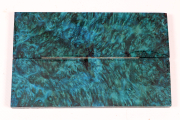 Knife Scales Amboyna Burl blue s...